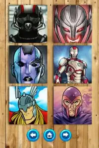 how to draw SuperHeroes characters step by step Screen Shot 1