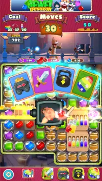 Jewel Dungeon - Match 3 Puzzle Screen Shot 1