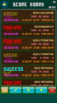 Wizard's Solitaire Calculation Screen Shot 3