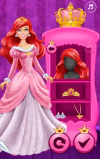 Princess Wedding Day Dressup and Makeup Artist Screen Shot 5