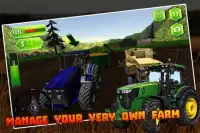 Drive Tractor Farming Simulator Screen Shot 0