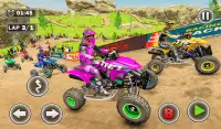 Dirt Track Racing ATV Quad Bike Racer Champion 3D Screen Shot 8