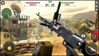 군사 전쟁 무기- 군대 게임 총 : 슈팅 총 오프라인 사격 Screen Shot 2