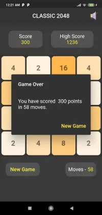 2048 puzzle - jogo de puzzle clássico e gratuito. Screen Shot 2