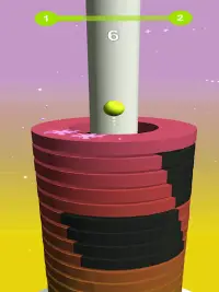 Splash Tower Ladybug Ball Jump Color 3D Game 2021 Screen Shot 0