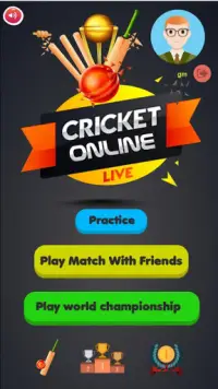 Cricket Online Play with Friends Screen Shot 0
