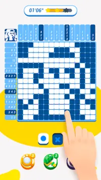 Nono.pixel - número de rompecabezas juego lógica Screen Shot 5