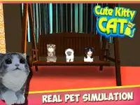 Cute Kitty Cat - 3D Simulator Screen Shot 11