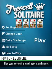 Freecell Solitaire Screen Shot 6