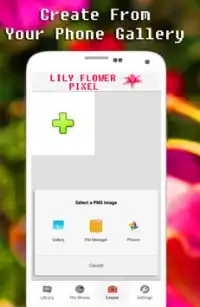 Color de la flor del lirio por número - Pixel Art Screen Shot 6
