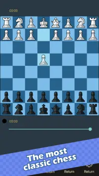 체스 보드 게임 - 친구와 놀아 Screen Shot 0