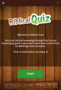 Biblical Quiz Screen Shot 5