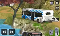 Police Bus Offroad Driver Screen Shot 4