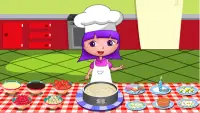 Anna's birthday cake bakery shop - cake maker game Screen Shot 3