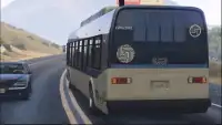 Real Night Bus Simulator 2019:3D Screen Shot 6