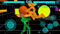 Stickman Fighting Neon Warrior Screen Shot 2