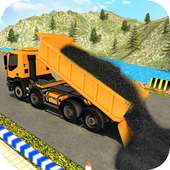 Road Construction Crane Sim