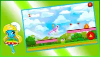Running Girl Fairy Pony Games Screen Shot 0