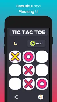 Tic Tac Toe - Classic Game In A New Style Screen Shot 1