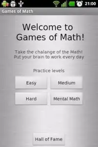 Games of Math Screen Shot 0