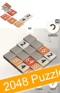 Cars 2048 - Puzzle Game Screen Shot 1