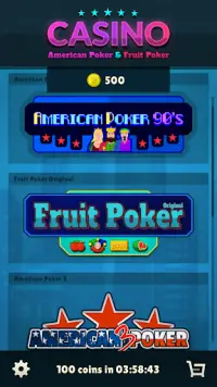 American Poker 90's Casino Screen Shot 0