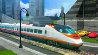 असली रेल गाडी ड्राइविंग खेल -ट्रेन दौड़ सिम्युलेटर Screen Shot 0