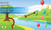 balloon shooter bow & arrow - trò chơi bắn cung Screen Shot 1