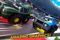 Cartoon Crash Cars Racing Screen Shot 1