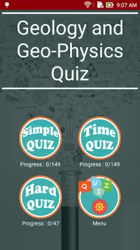 Geology and Geo-Physics Test Quiz Screen Shot 0