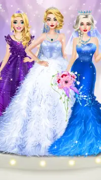 : Ice Princess Wedding Make Up Screen Shot 1