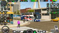Classic Bus Simulator Games 3D Screen Shot 7