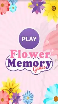 trò chơi bộ nhớ Flower Screen Shot 0