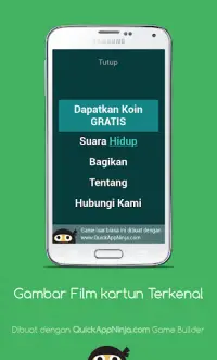 Game Animasi kartun Quizz Screen Shot 6