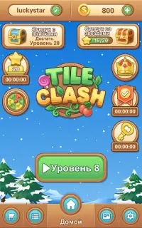 Tile Clash : игра-головоломка Screen Shot 11