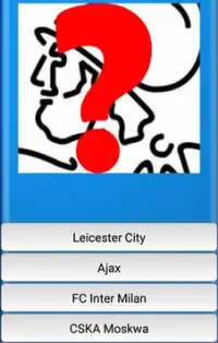 Guess Football Logo Quiz Screen Shot 1