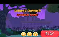 Subway Shimmer Running Game Screen Shot 0