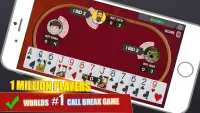 Call Break : Online Card Game Screen Shot 1