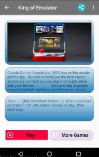 Arcade Games (King of emulator 2) Screen Shot 5