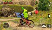 BMX Offroad Bicycle Rider Game Screen Shot 3