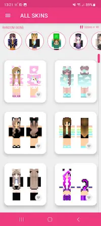 Girls Skins for Minecraft PE Screen Shot 18