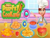 Deep Fry Cooking: Homemade Fried Chicken Chef Screen Shot 0