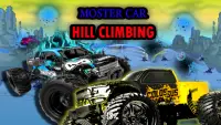 Monster Car Hill Climbing Screen Shot 0
