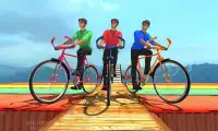 Impossible Bicycle Racing Stunts Pistas 3D Screen Shot 4