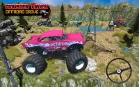 Monster Truck Offroad Stunt 3D Screen Shot 0