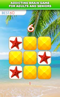 Memory game: Brain teaser: Beach * Free Screen Shot 10