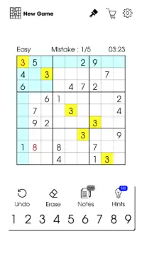 Sudoku - Game Screen Shot 1