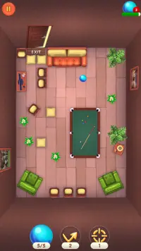 Home Golf - Richochet Puzzle Game Screen Shot 2