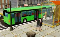 Moderner Bussimulator 3D fahren - Stadttourist Screen Shot 2