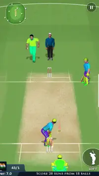 Play Live Cricket Game: World T20 Tournament Cup Screen Shot 1